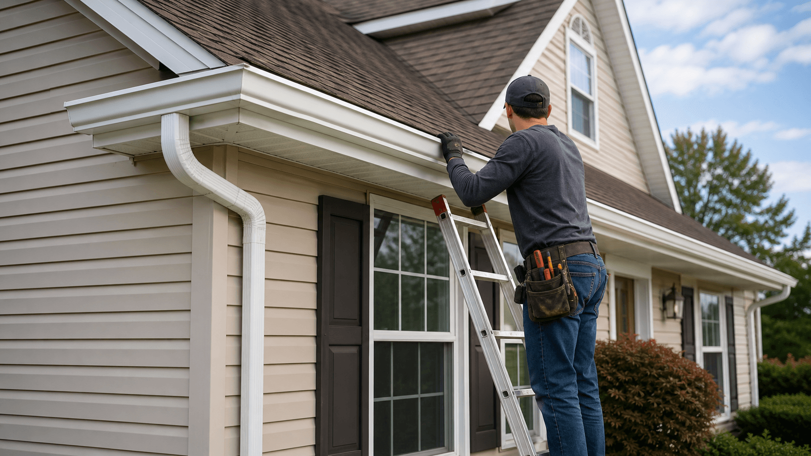 Gutters & Downspouts service from Azocar Contracting