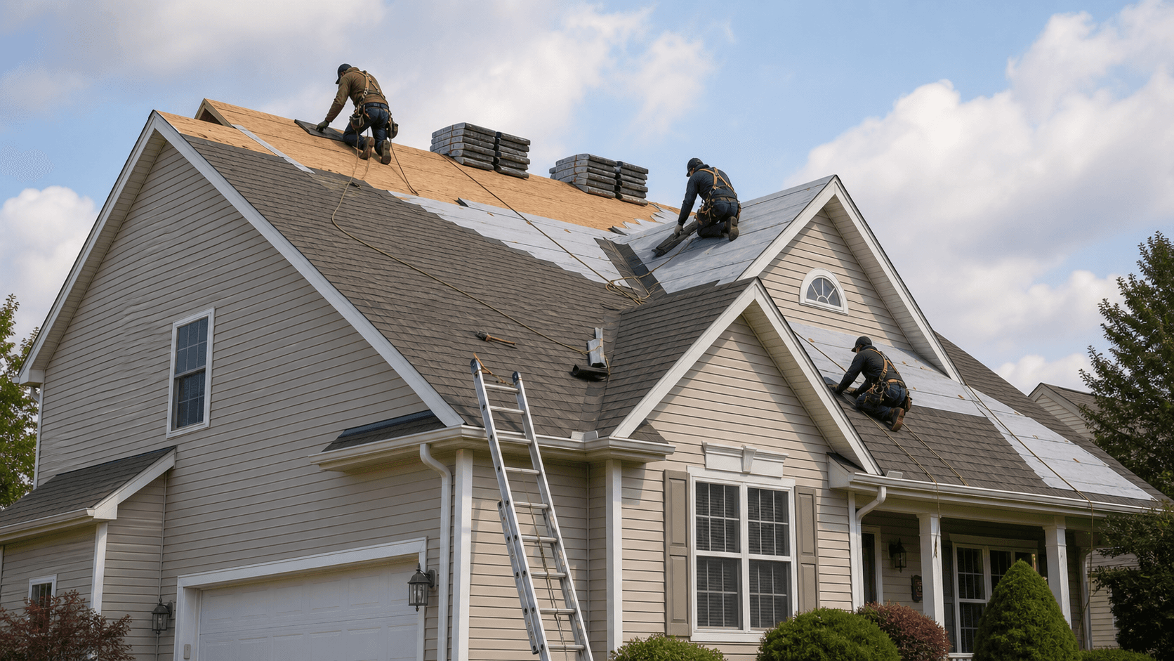 Roof Replacement service from Azocar Contracting