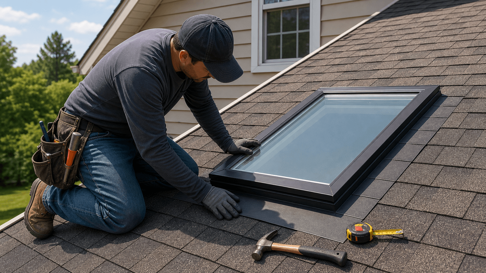 Skylights service from Azocar Contracting